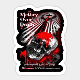 Victory Over Death Sticker